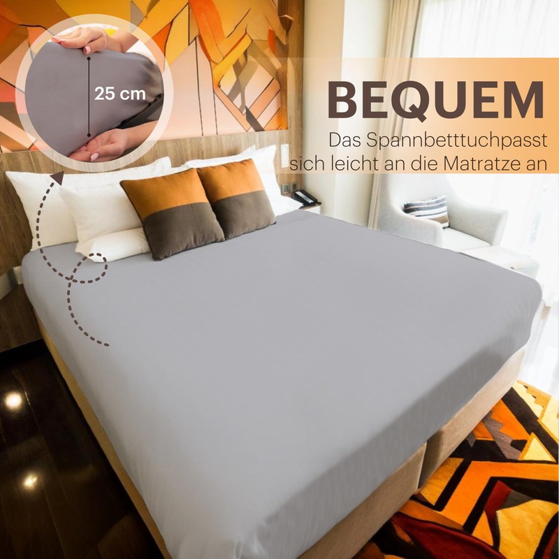 Nature mark jersey fitted sheets, 100% cotton in many sizes