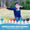 SunNordic 6/9 Pack Plyometric Weighted Baseball Set (3.5-16/35/53/70 oz) -