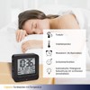 TFA Dostmann 60.2536 Digital Radio Controlled Alarm Clock with 4