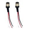 2 Pcs 1157 Led Bulb Socket Adapters, 1157 BAY15D Male
