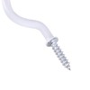 TIOMIOSEA Screw hooks, white, 70 mm, pack of 20, hook