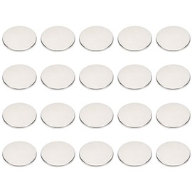 20 Pcs Round Neodymium Magnet Strong Magnetism Heavy Duty Multifunctional Magnet for Refrigerator Whiteboard
