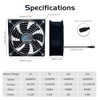 Ventilador axial Easy Cloud de 120 x 38 mm, 120