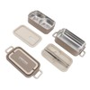 2 Tier Stackable Bento Box 304 Stainless Steel Insulated Lunch