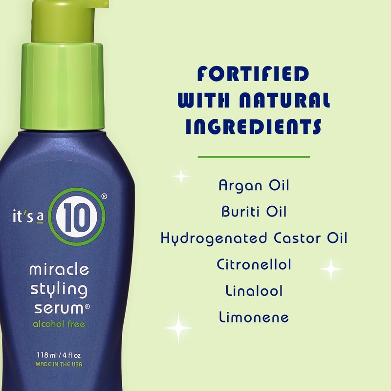It's a 10 Haircare Miracle Styling Serum, 4 fl. oz.