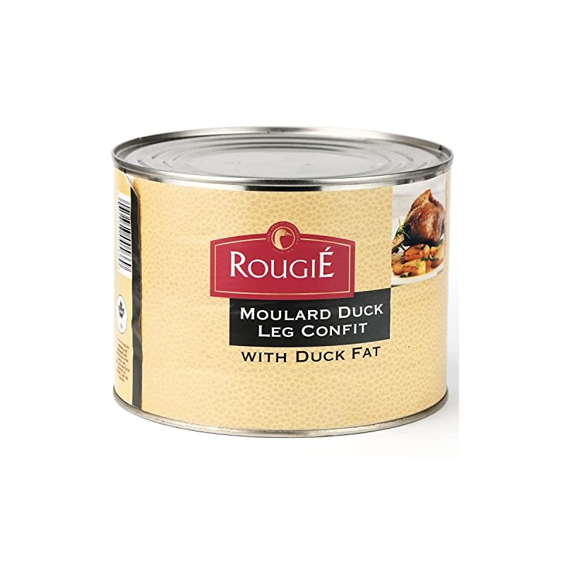 Rougie Confit of Duck Legs, 4 legs, 52.91oz.