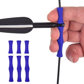 NIKA ARCHERY Pack of 3 Archery Bow String Finger Protectors Bow String Finger Protection Saver Finger Protector for Hunting for Youth Adults Beginners Shooting Recurve Bow Protection Tool