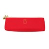 Green Flash BM-040 Miffy Face Pen Pouch, Red