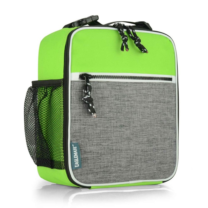 EAGLEMATE Insulated Lunch Bag – Portable Lunch Tote with Clip-on