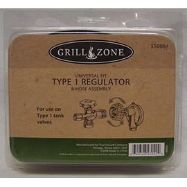 Grill Zone 43040 Grill Hose and Type 1 Regulator Assembly
