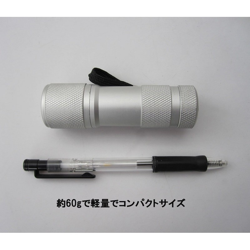 EIGERTOOL 9LED light Silver