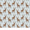 Camelot Fabrics Winter Woods Oh Deer Mint Green 100% Cotton