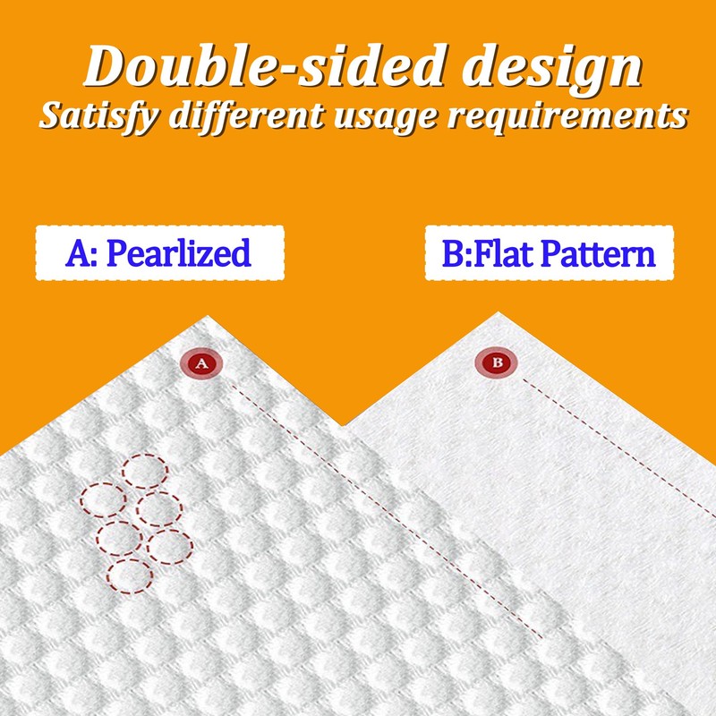 Face Towels Disposable,100 Count Ultra Thick Disposable face towels Facial