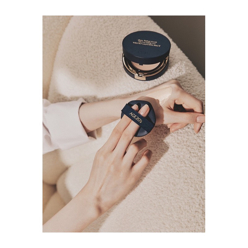 Velvet Lasting Pact [Main Product + Refill] / 벨벳 래스팅