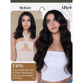 Loxxy Genius Weft Real Human Hair Sew in Hair Extensions Darkest Brown #2 Human Hair Genius Weft Hand Tied 60gram 22inch Sew in Human Hair Extension Natural Invisible Hair