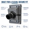HVAC Wall Penetration Cover Kit, AC Line Set Wall Sleeve