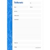 PRICARO 5 x A6 Networking Telephone Notepad
