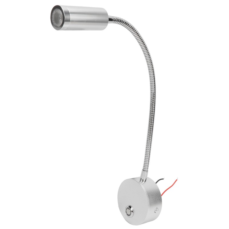 LED Reading Light DC12 to 24V Touch Adjustment USB Charging