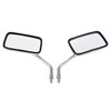 10 mm Bolt Chrome Motorcycle Universal Handlebar Rear view Side