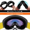 Juli Snowboard & Ski Goggles for Kids - Premium Snow