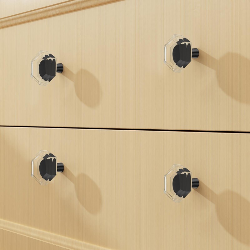 Kitchen Cabinet Drawer Knobs 4 Pack Crystal Brushed Cabinets Pulls