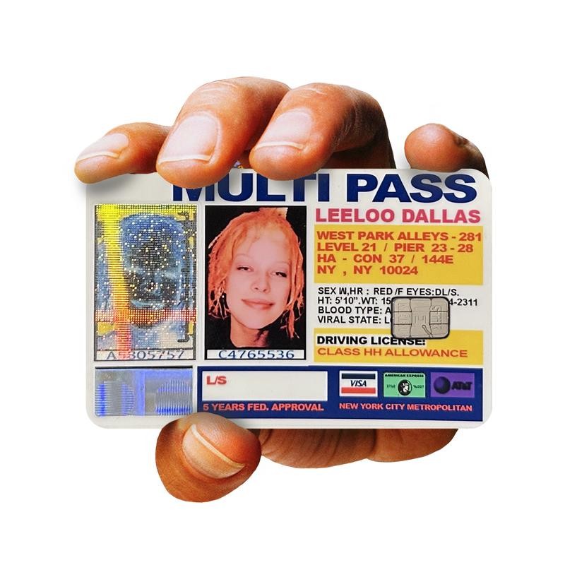 STiCKiEMART LEELOO MULTiPASS CARD SKiN COVER WiTH APPLICATOR!