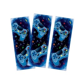 Minkocards 12 Bookmarks Boys Girls Game Gamer Party Bags for Children's Birthday Party Favours for Boys Birthday Girls Birthday