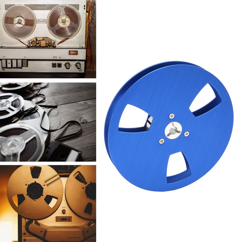 1/4 5 Inch Empty Tape Reel 3 Hole Aluminum Alloy