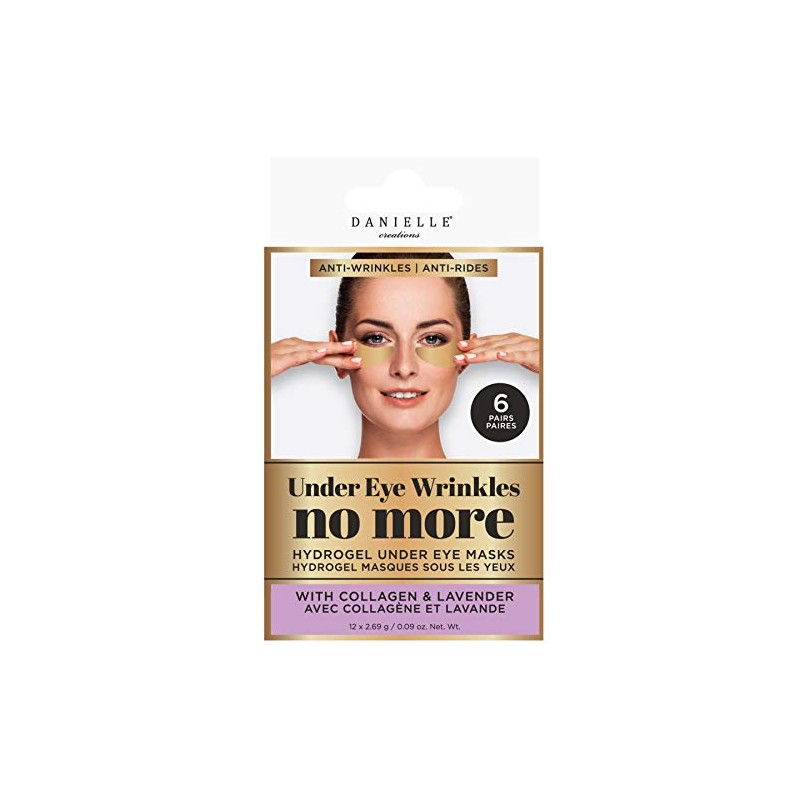 Danielle Under Eye Wrinkles No More Hydrogel Undereye Masks, 6