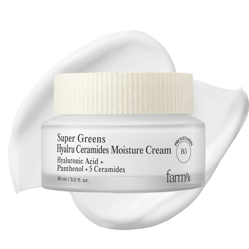 Farm Rx Super Greens Hyalru Ceramides Moisture Cream (3fl oz)