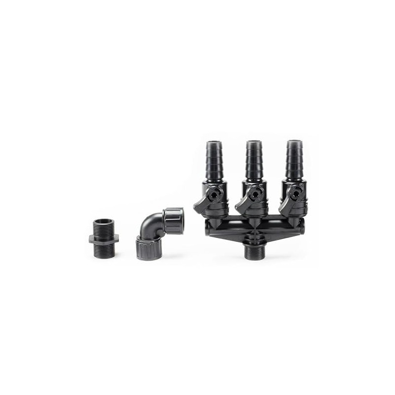 Aquascape 3-Way Adjustable Flow Valve Ultra Pump Fitting, 3/4-inch MPT