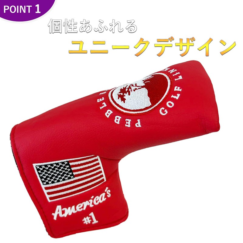 Putter Cover Headcover Fits Scotty Cameron Odyssey Velcro Closure US