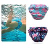 Adorable Reusable Baby Swimming Trunks, Girls' Swimming Nappy with Ruffles