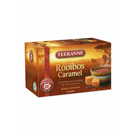 Teekanne Rooibos Refined with Caramel Infusion Tea Sun Dried Rooibos from South Africa 20 Teabags