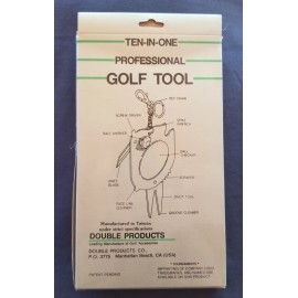 DOUBLE PRODUCTS UTILITY TOOL-Ball marker, Divot tool,  Spike wrench, Groove cleaner & more- LOT8