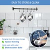 2 Pack Jam Funnel Set Stainless Steel Wide Mouth Funnels