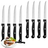 Steak Knives Set of 8, Sharp Triple Rivet Steak Knife