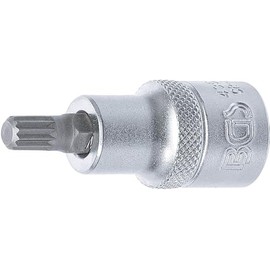 BGS 4352 | Bit Socket | 12.5 mm (1/2") Drive | Spline (for XZN) M8