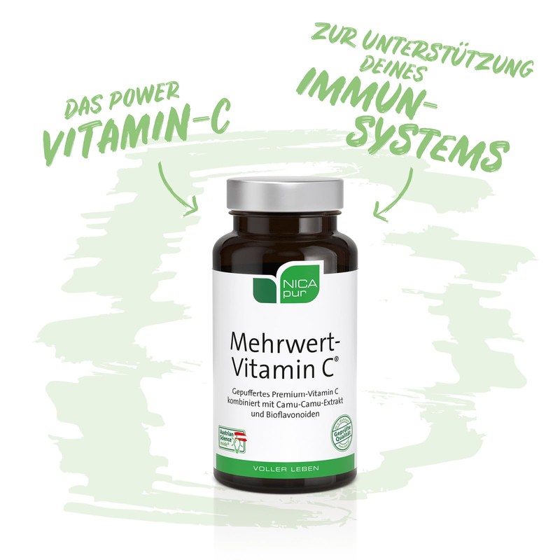 nicapur Added Value Vitamin C/Vitamin C from the Non-Acidic Compound