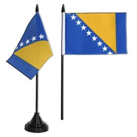 Digni® Bosnia-Herzegovina Table Flag 4 x 6 inch