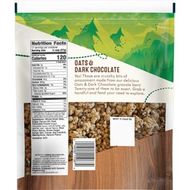 Nature Valley Granola, Protein Oats and Dark Chocolate, 16 oz