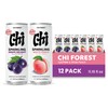 CHI FOREST Sparkling Water Beverage, Peach & Grape drinks, Zero