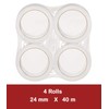 4 Pack Transparent Tape 24mm x 40m | Clear Packaging