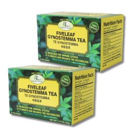 GT Fiveleaf Gynostemma Tea, 1.13 Ounce Box (16 Tea Bags) (2)