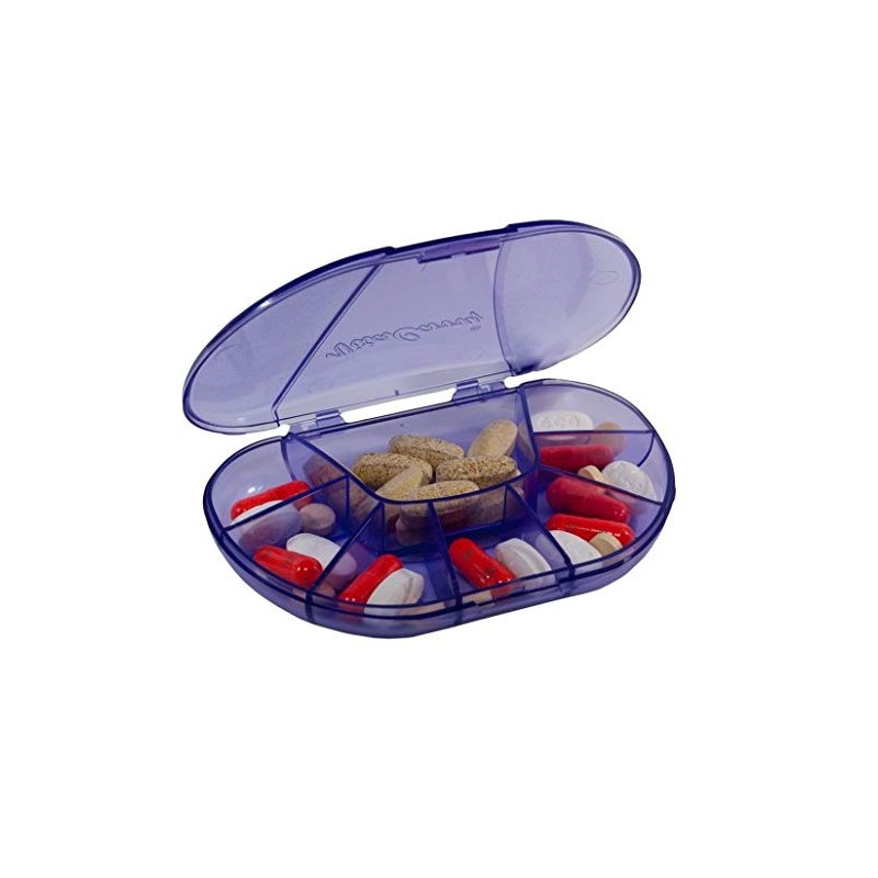 Multi-Day Vitacarry 8 Compartment Pill Box Holds up to 60