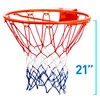Franklin Sports Basketball Replacement Net, Red/White/Blue