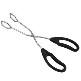 Cooking Tongs, BBQ Tongs, Salad Tongs and Lightweight Stainless Steel Cooking Tongs with Flexible Grips