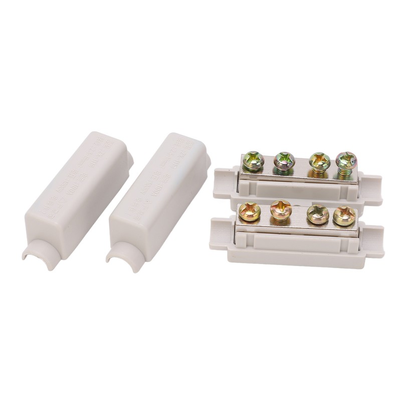 4pcs ZK 1116 Wire Connector 1000V 100A Brass Conductor 2