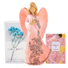 Regalo conmemorativo de escultura – para mejor amiga, cumpleaños, día de la madre, expresa gratitud a profesor, médico, enfermera, jubilación feliz, recuerdo de graduación, estatua de ángel, regalo de