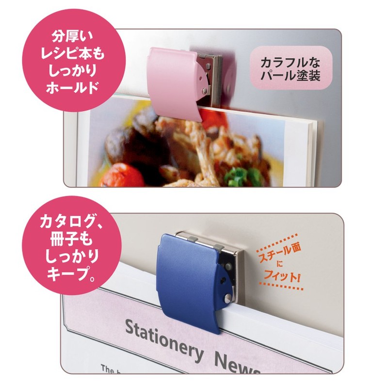 Plus 80-419 Magnetic Clip, Holder, Size M, Silver